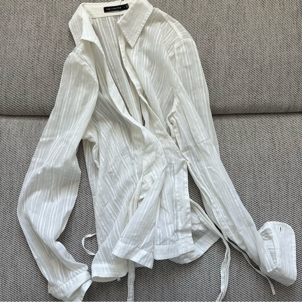 The Limited Y2K Wrap Top